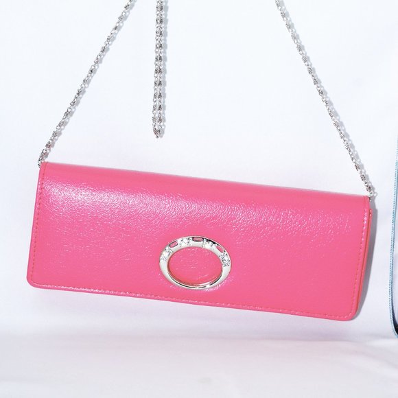 ElyssiumBling Handbags - ⭐️HOST PICK⭐️  Pink Camely Evening Clutch Handbag Purse